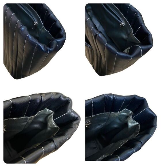 CHANEL “Rare“ CC Mademoiselle Leather Tote Bag 💼 Black - Picture 12 of 17